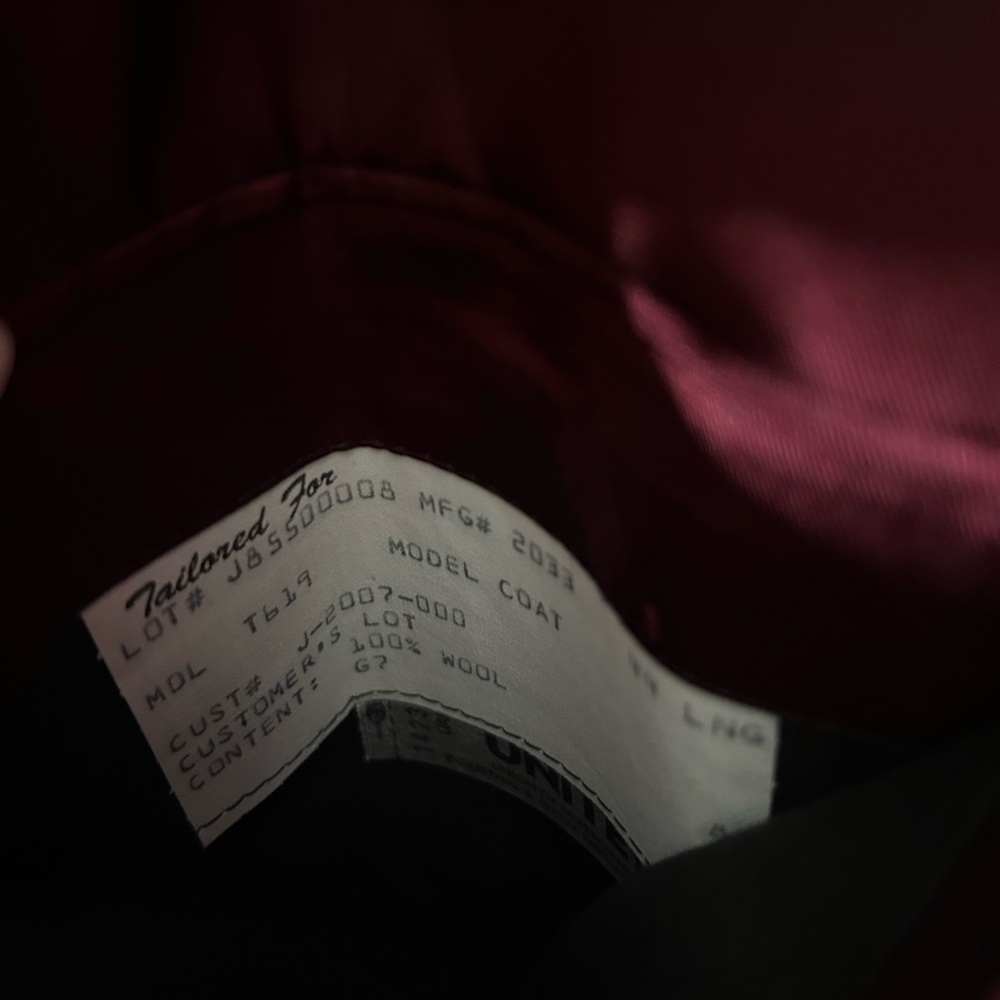 Bobby Jones golf sport coat size 44 cranberry - Picture 7 of 12